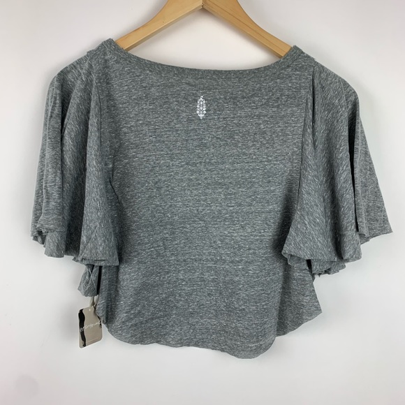 Free People Movement Sweet Thing Flutter Crop Tee - Picture 3 of 8